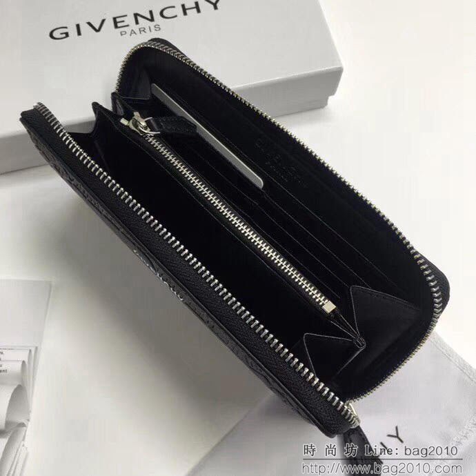 GlVENCHY紀梵希 2018最新 熱賣款式 專櫃品質 頂級進口牛皮 原版五金 拉鏈錢包 091888  tsg1007